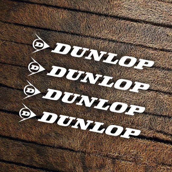 Buy Dunlop Stickers Die Cut Vinyl Aufkleber Pegatinas Autocollants Adesivi  Online in India 