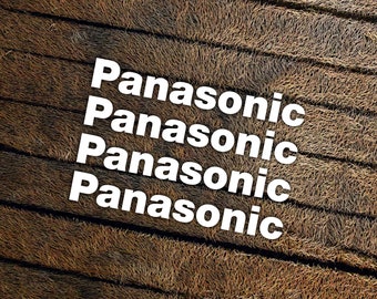 Panasonic stickers die cut vinyl aufkleber pegatinas autocollants adesivi