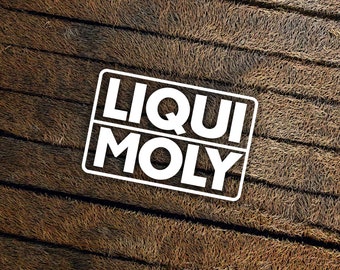 LIQUI MOLY sticker die cut vinyl aufkleber pegatinas autocollant