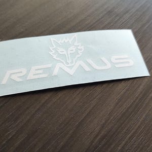 Remus sticker die cut vinyl decals aufkleber pegatinas autocollant