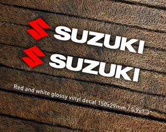 Suzuki sticker die cut vinyl decals aufkleber pegatinas autocollant