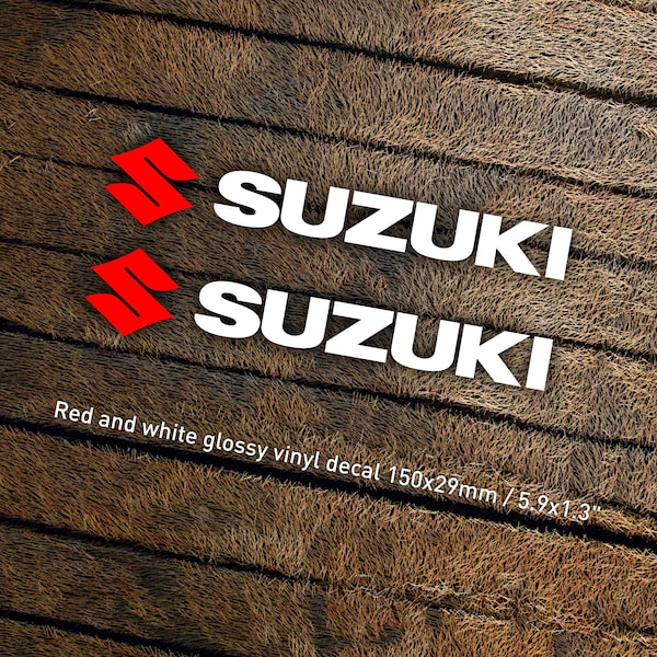 Suzuki sticker die cut vinyl decals aufkleber pegatinas autocollant