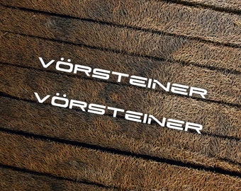 Vörsteiner stickers die cut vinyl aufkleber pegatinas autocollants adesivi