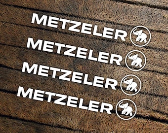 Metzeler stickers die cut vinyl aufkleber pegatinas autocollants adesivi