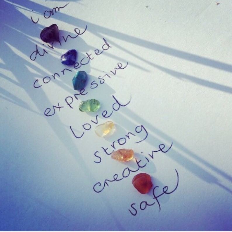 Handmade Crystal Chakra Bracelet