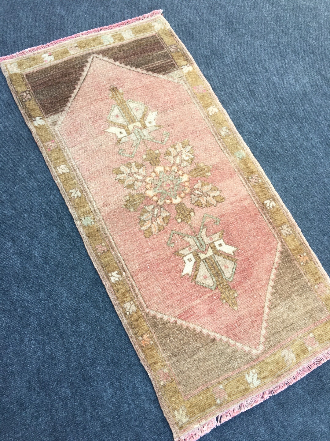 2x3 Soft Pink Rug1.8x3.6ftsmall Rugvintage Small Etsy