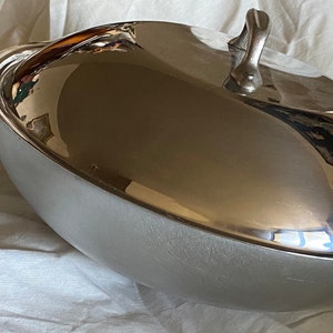 All-Clad METALCRAFTERS Master Vtg  Stainless & Aluminum Chef 412 12&quot; DOMED Lid  - WOK