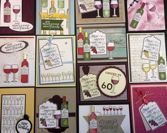 Wine Greeting Cards