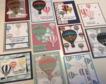 Hot Air Balloon Cards