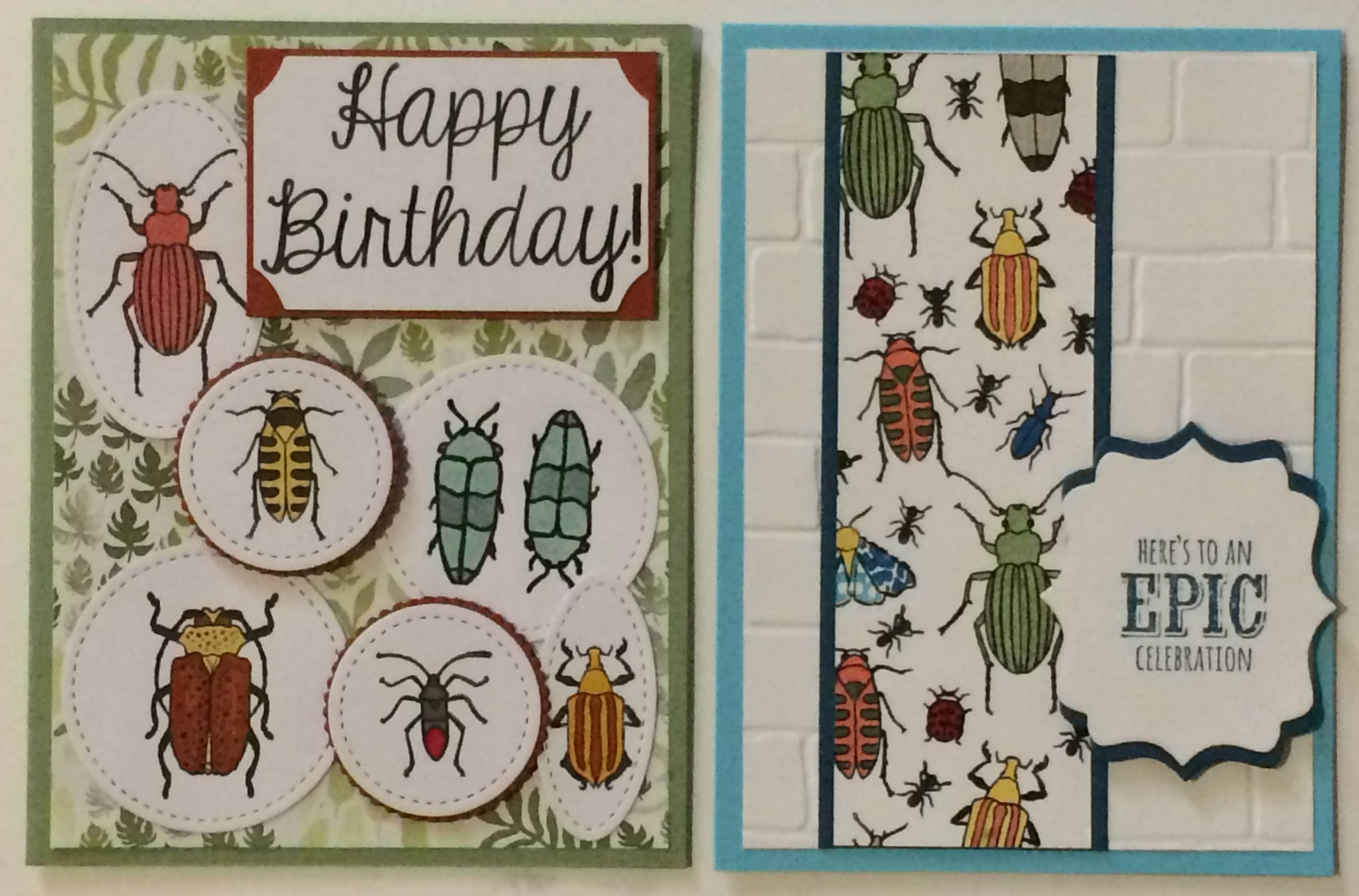 Beetles and Bugs Greeting Cards - Etsy