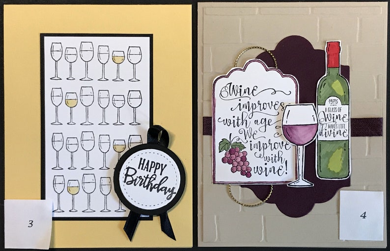 Wine Greeting Cards image 3