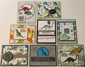 Dinosaur Birthday Cards