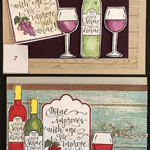 Wine Greeting Cards image 5