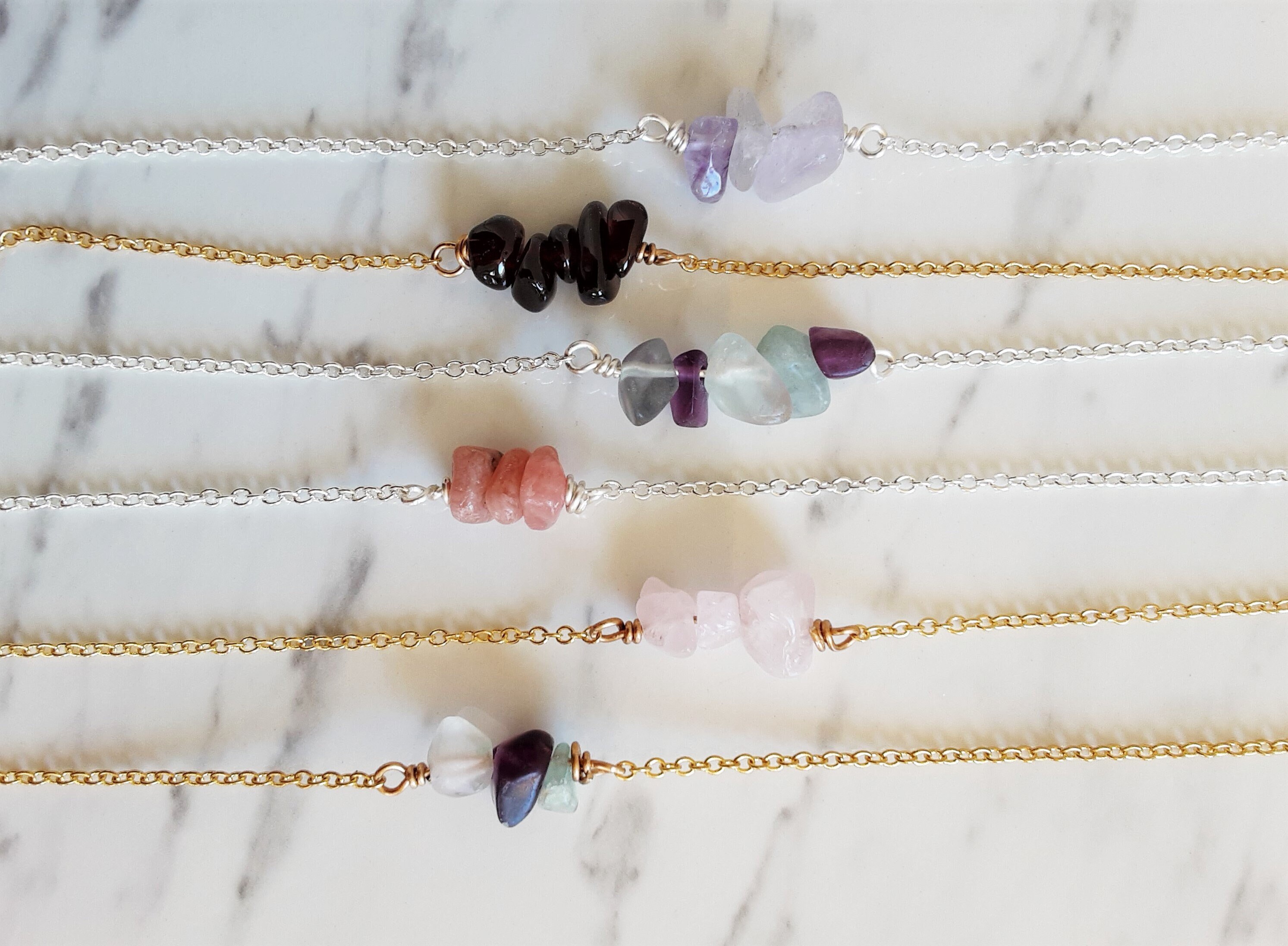 Rose Quartz and Amethyst Jewelry Etsy Australia