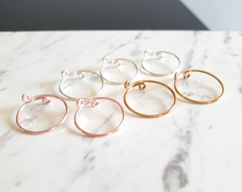 Dainty Wire Midi Rings Set : Size Adjustable , 2 ~ 4 rings