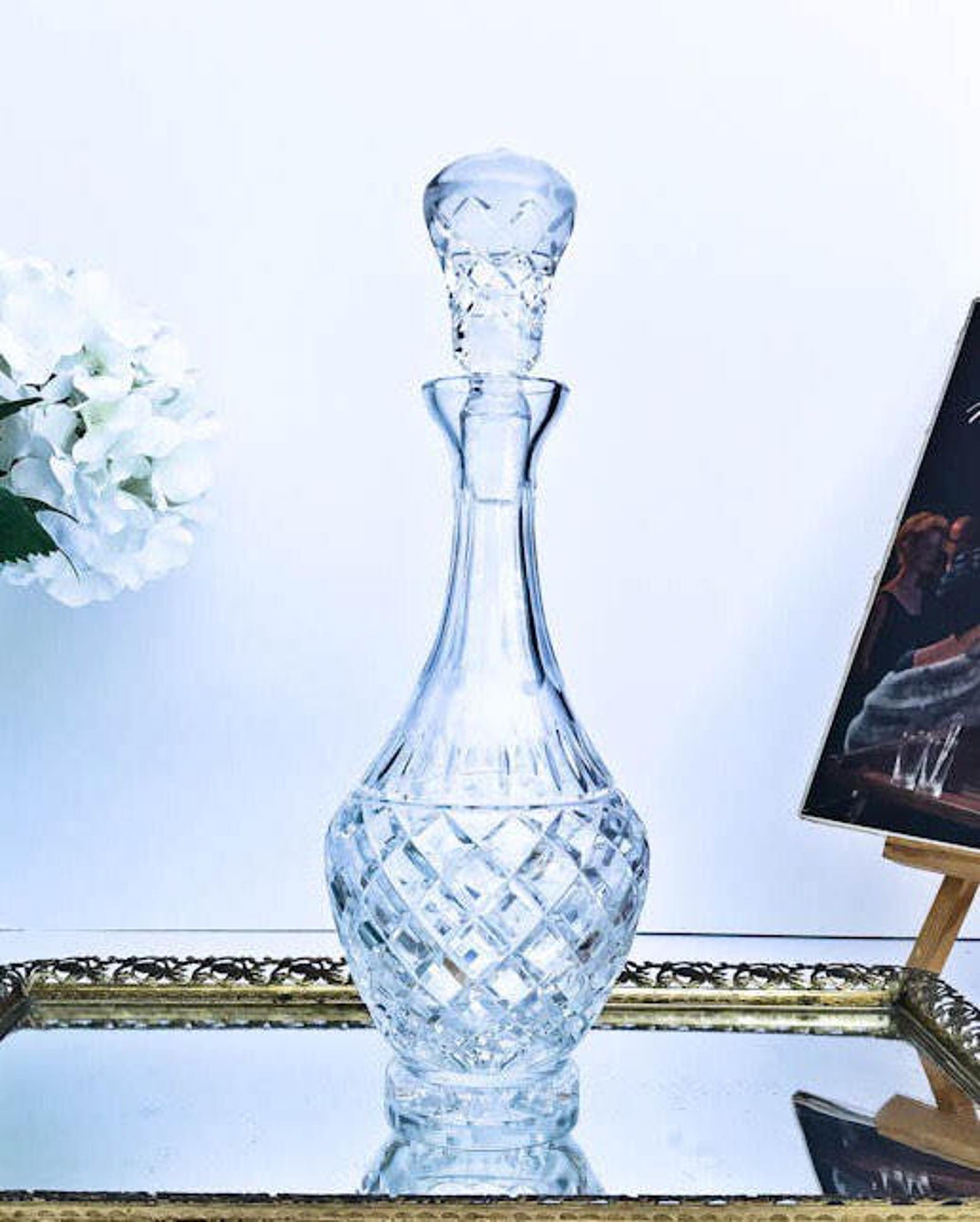 Violetta Made in Poland Hand Cut 24 Lead Crystal Wine Etsy