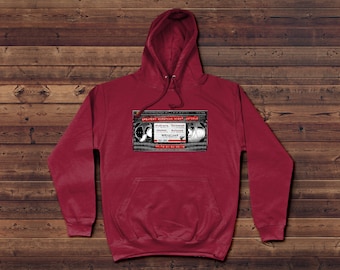 X Small- 2XL Liverpool Retro Videotape Greatest European Night Hoodie Mens