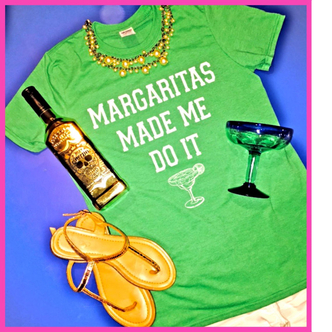 Margaritas Made Me Do It T-Shirt Tee Jimmy Buffet Tee Funny | Etsy