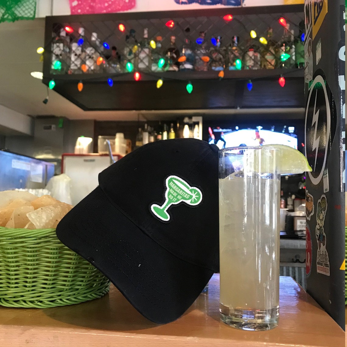 MargaritA HaT CaP MargaritAS maDE me Do IT BlacK TwiLL caP Etsy