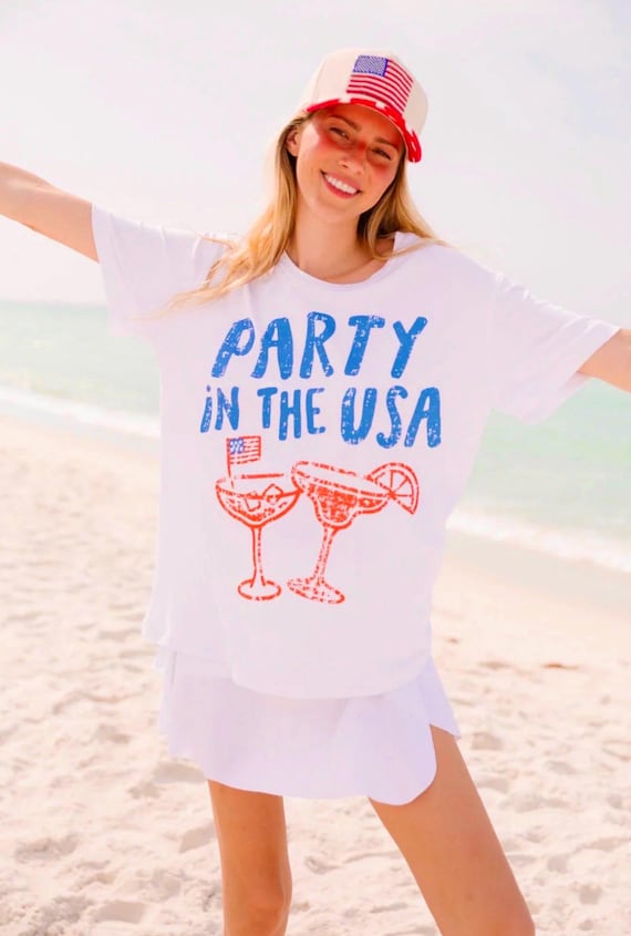 4th of July Tee Party in the USA t-Shirt Super Soft