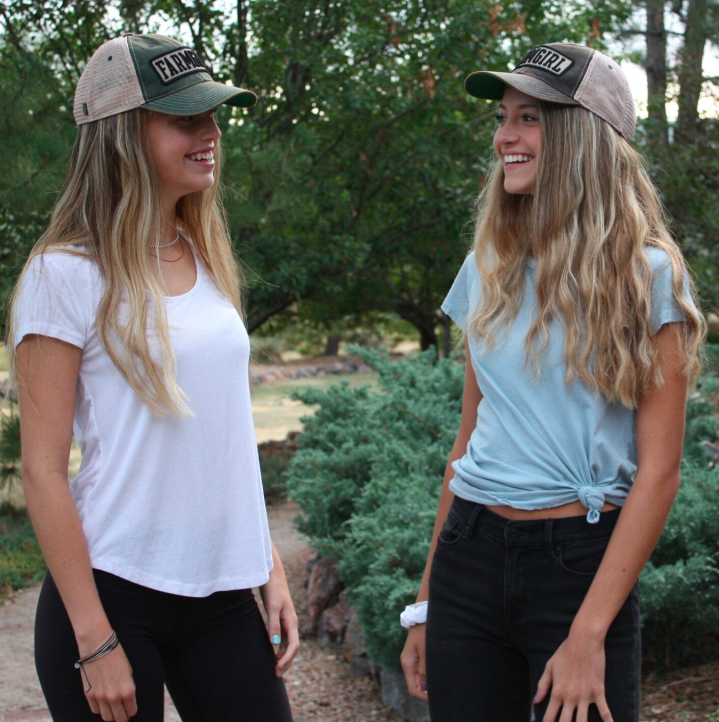Farm GirL Trucker Cap Baseball Hat FARMGIRL Hat Legacy Cap Vintage Mesh