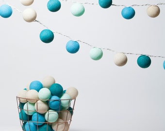 Timeo - Cotton ball Fairy light