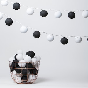 Adele - Cotton ball Fairy light