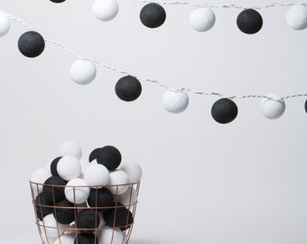 Adele - Cotton ball Fairy light