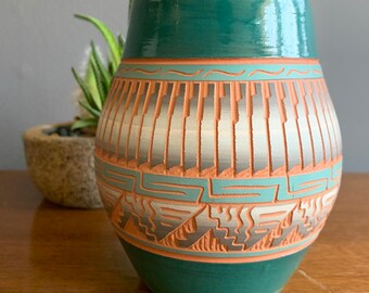 Native American Vase Etsy