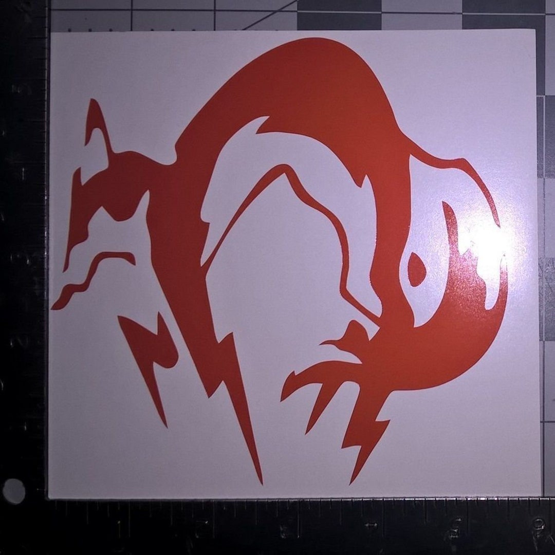 Fox Engine Decal From Metal Gear Solid Video Game Vinyl - Etsy