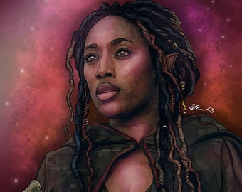 The Lark / Éile Print / Witcher Blood Origin