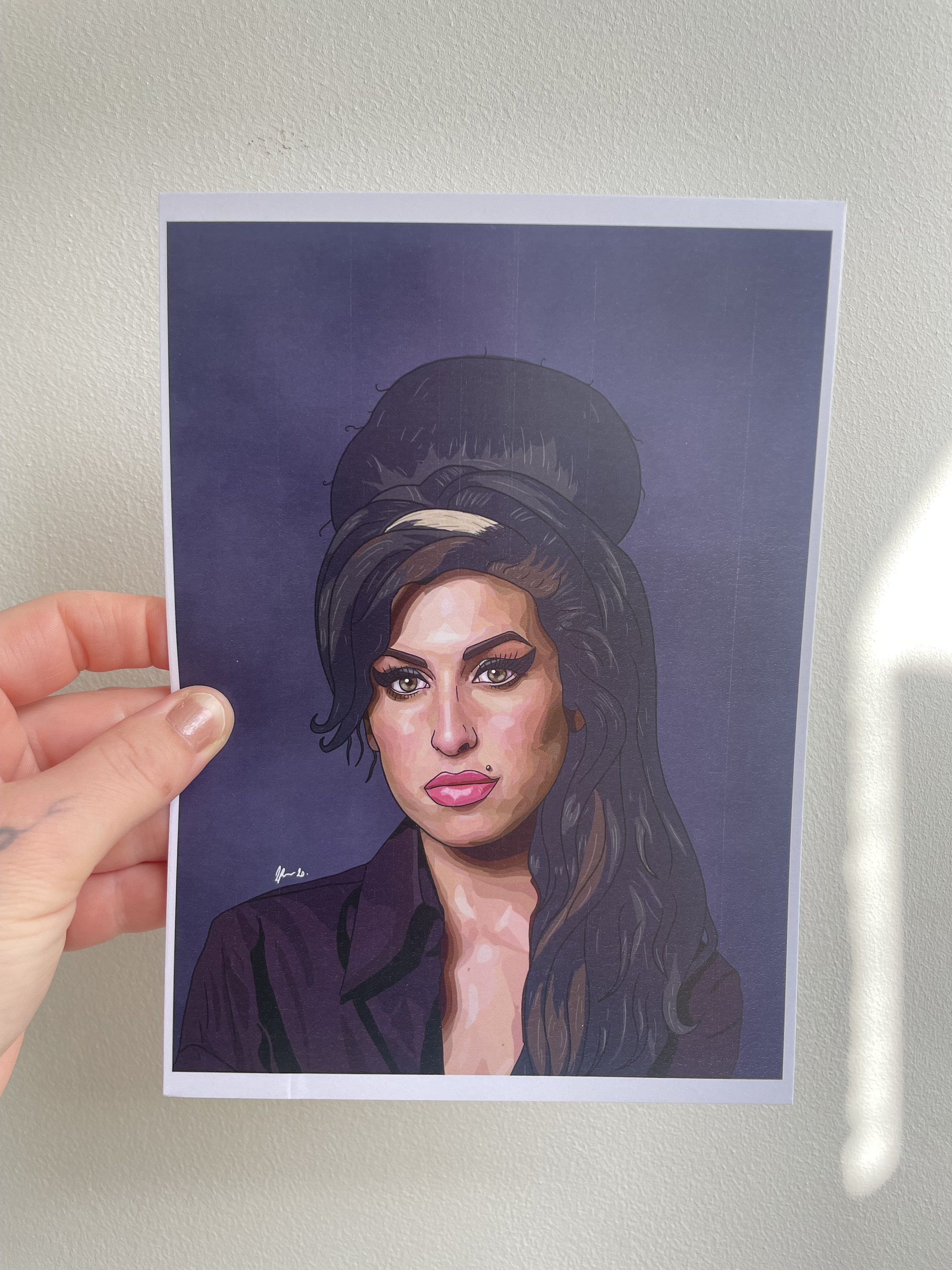 Amy Winehouse Digital Art Print - Etsy
