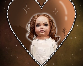 Renesmee / Chuckesmee Portrait Print / twilight