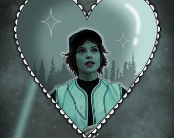 Alice Cullen portretprint / schemering