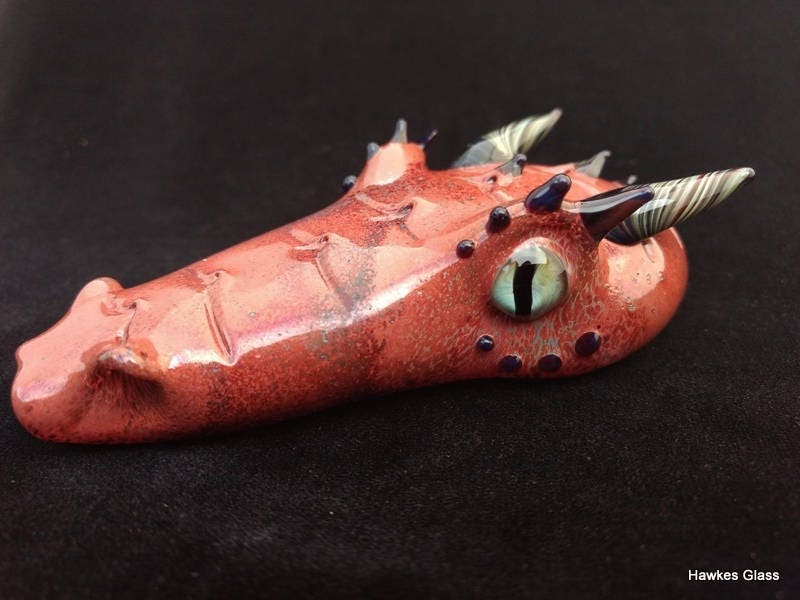 Glass Dragon Head Pipe