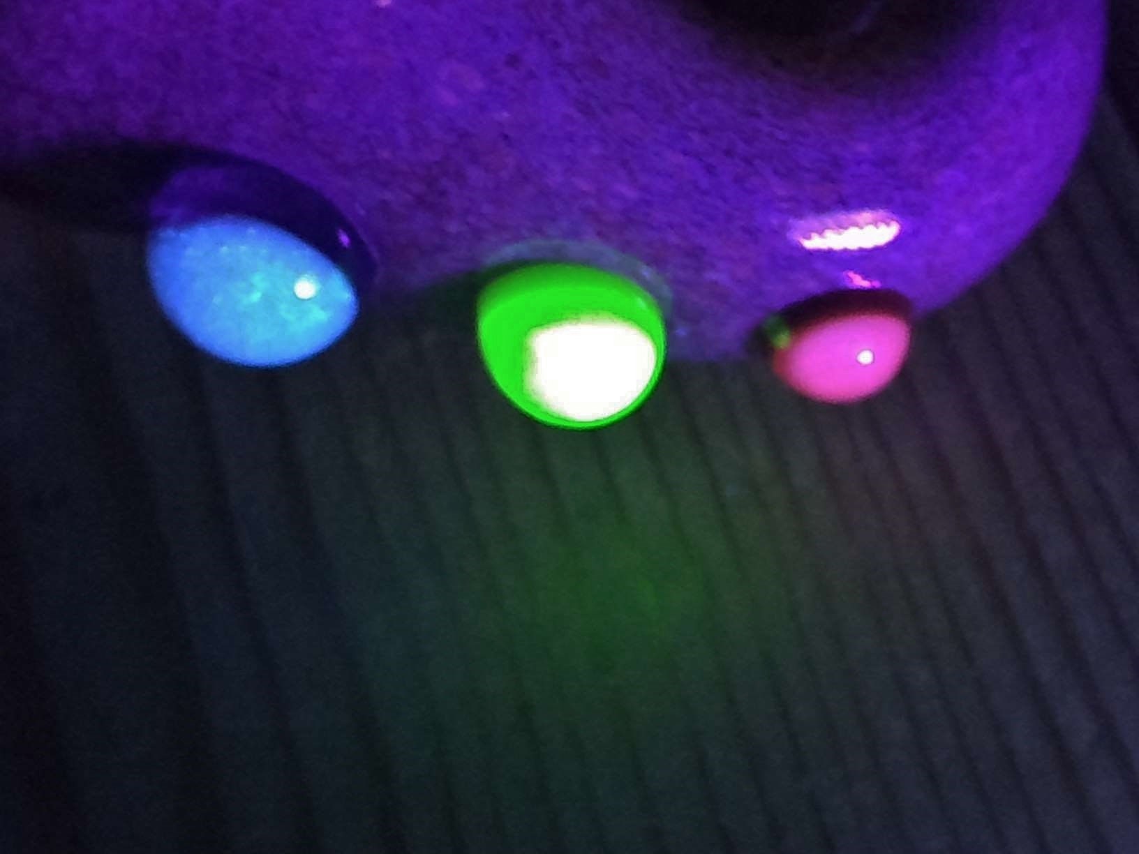 Colorful Glass Sherlock UV Glow Color Changing Pipe Unique Gift