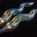 Glass Magic Worm Pipe (Fumed Version)| Color Changing | Unique Glass Art | Free Shipping 