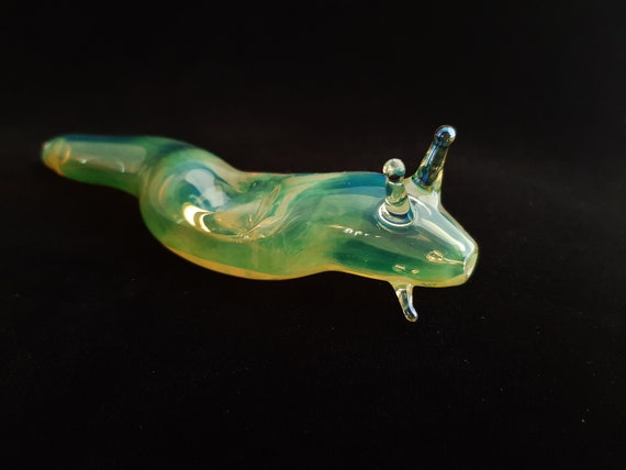 Glass Slug Pipe | New Version | Color Changing | Unique Glass Art |