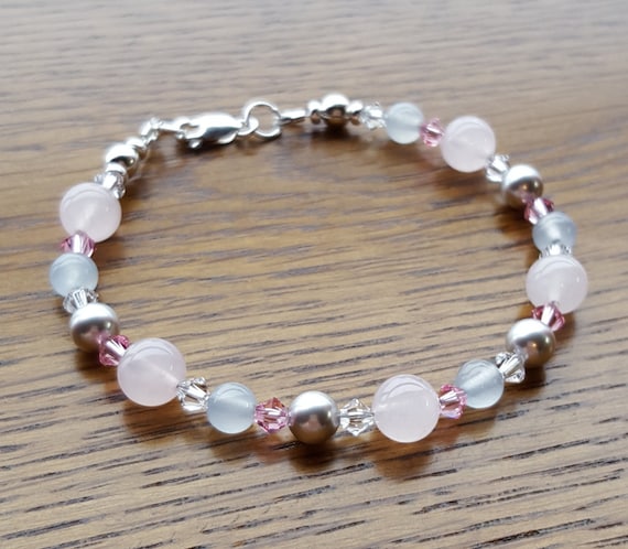 5-20 Silver PINK Crystal CHARMS for BRACELETS Necklaces Jewellery Making BEADS