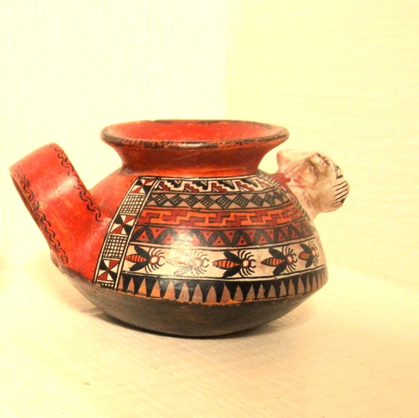 工芸品 Peruvian Quenua harvest pottery Quinua Peruvian Pottery - Etsy