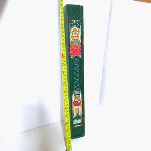 Wood Knitting Needles Box Storage Vintage