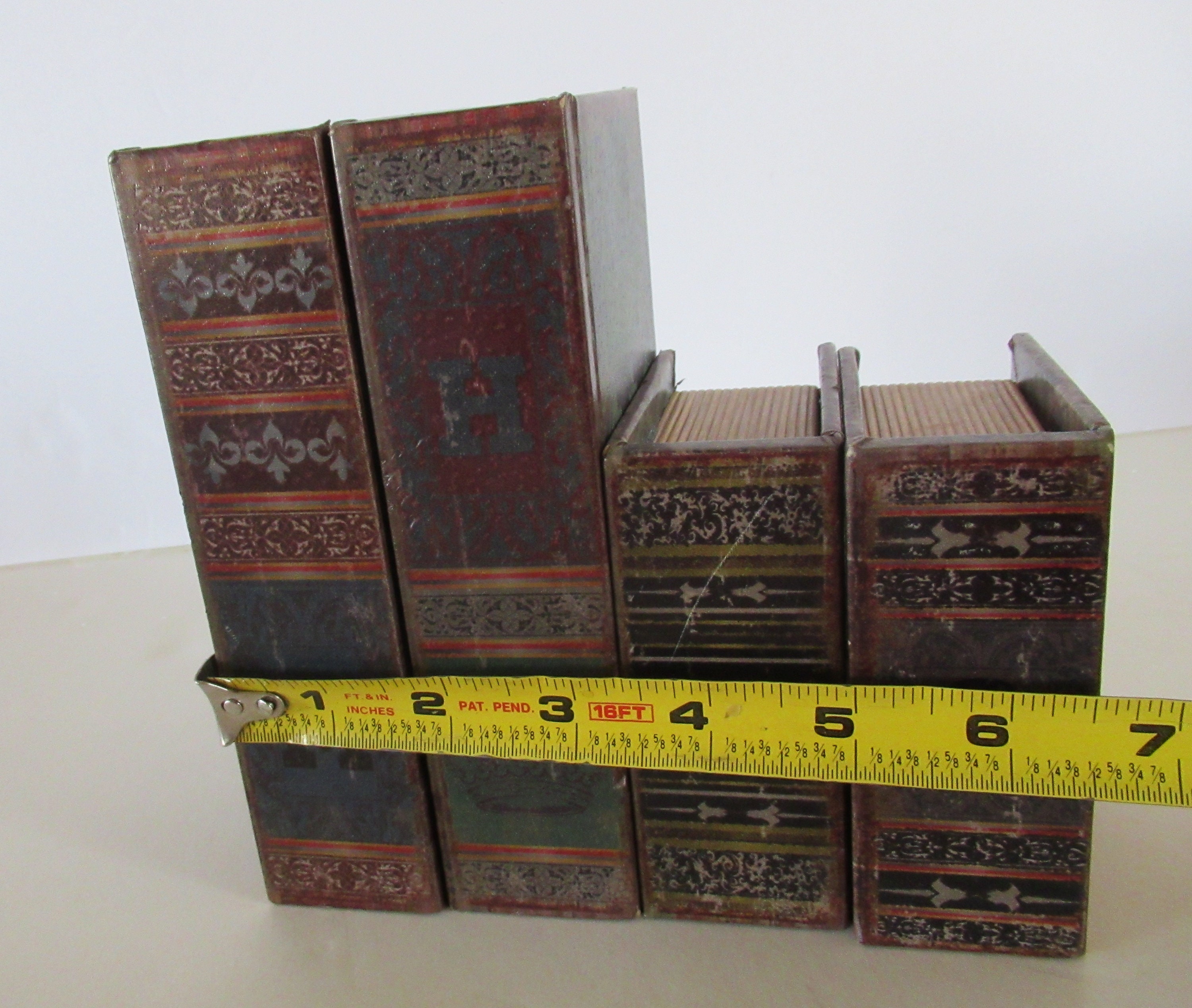 Set of 4 Safe Hollow Books Storage HOME Etsy