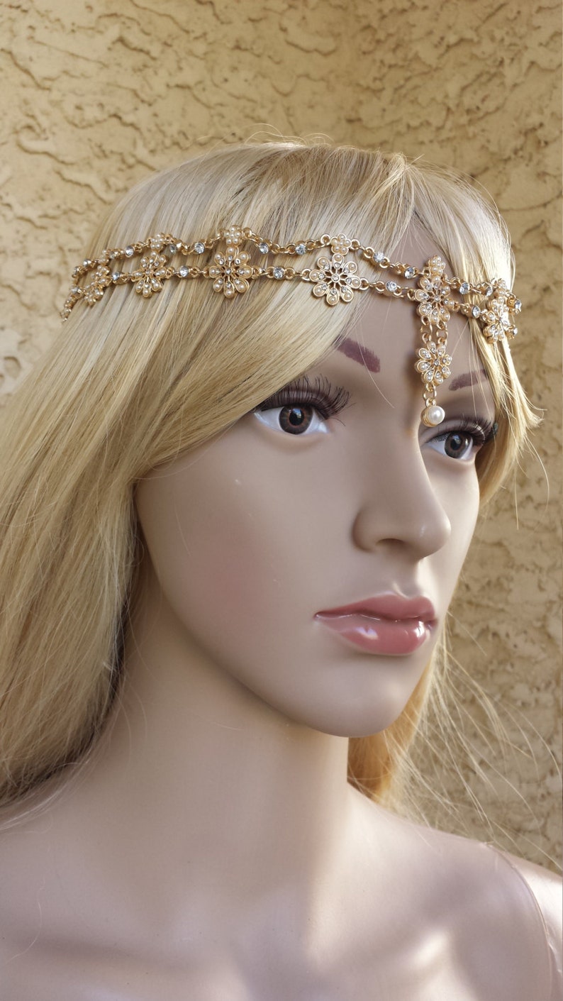 Head Chain Head Jewelry Headband Headwear Wedding Jewelry