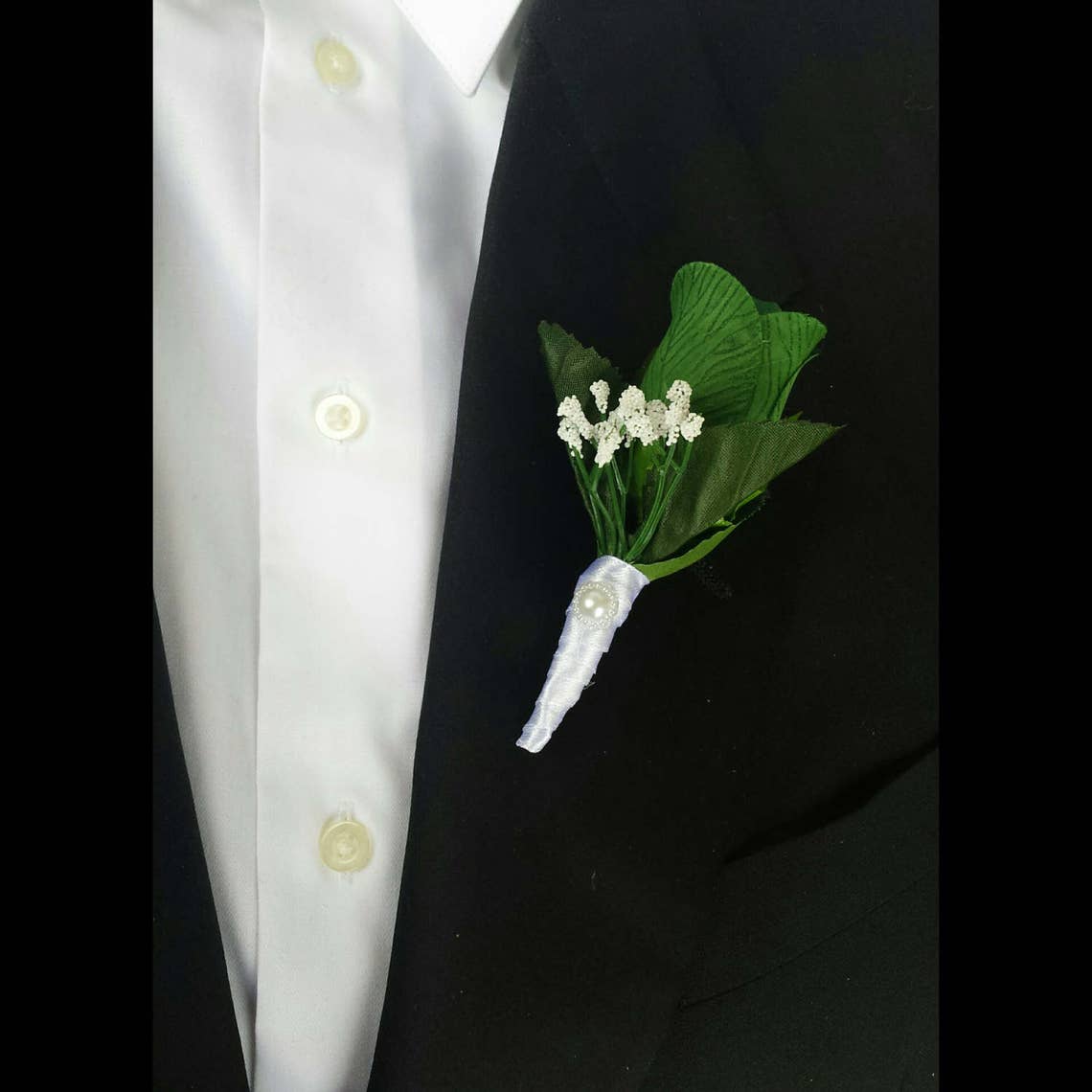 Dark Green Boutonniere Emerald Green Corsage Green Wedding | Etsy