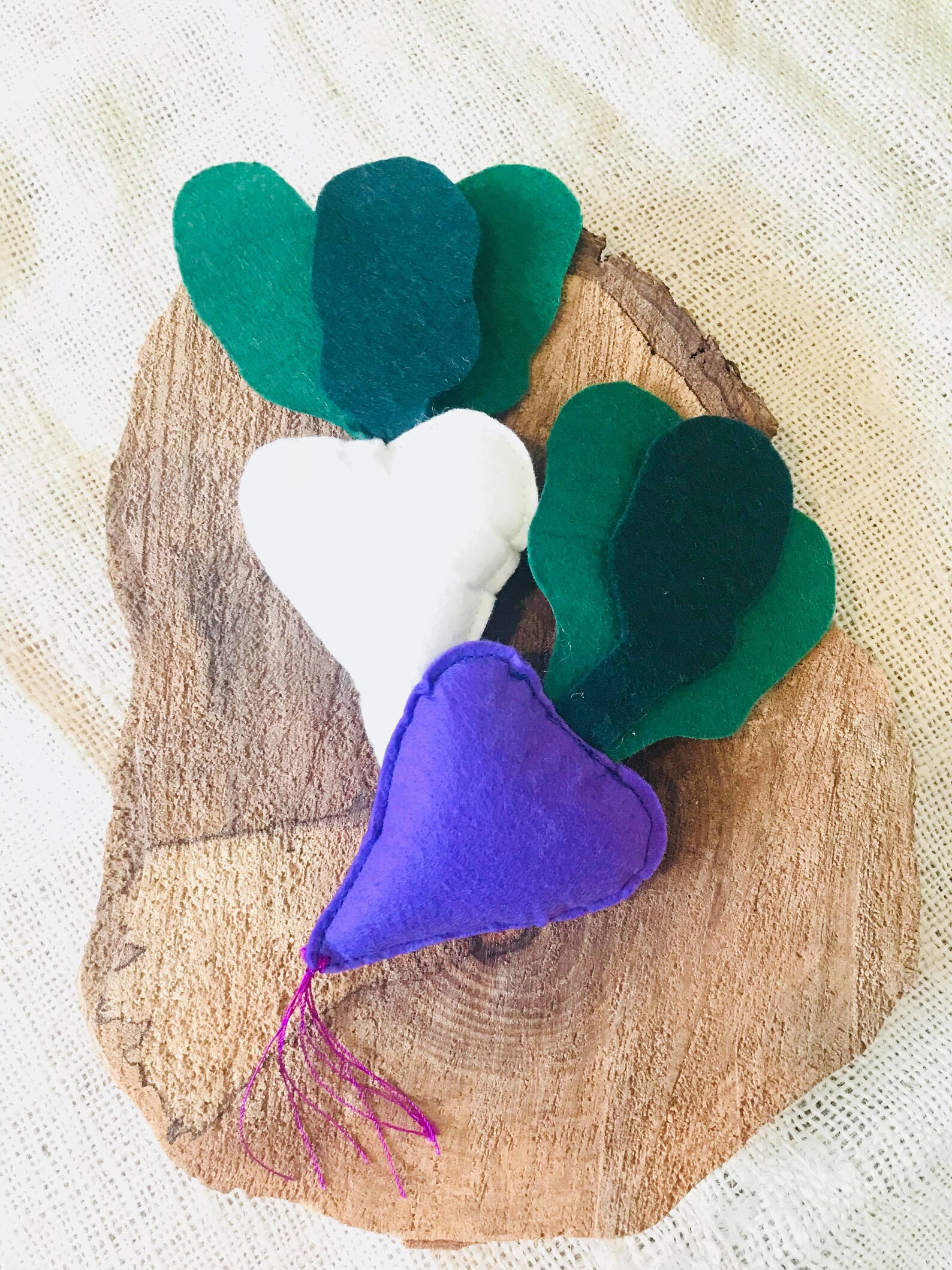 Felt Garden Play Set Felt Garden Toys Felt Garden Set Felt Etsy