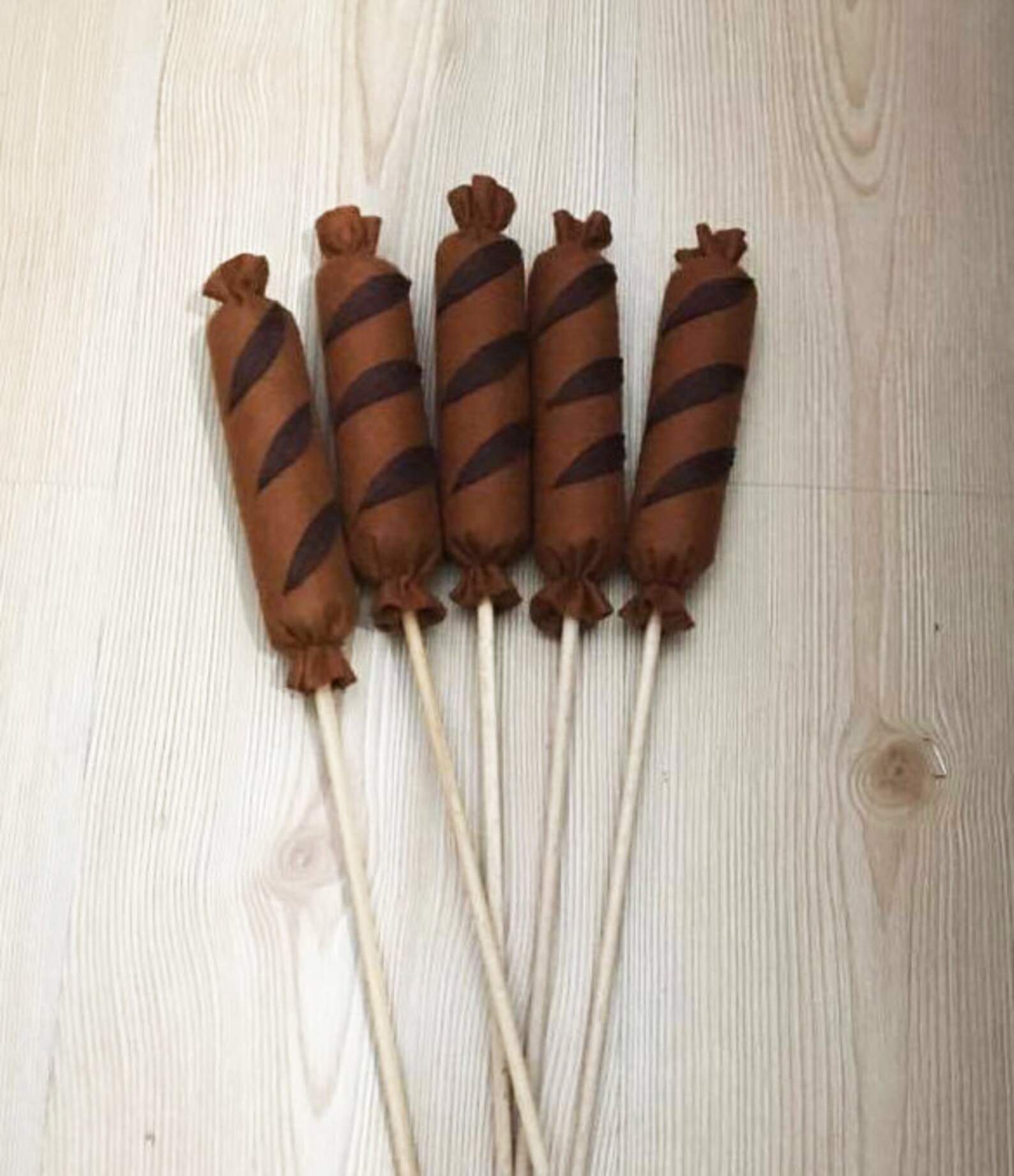 Felt Hot Dog Hot Dog Toysstick Hot Dogfelt Camping.kids Etsy