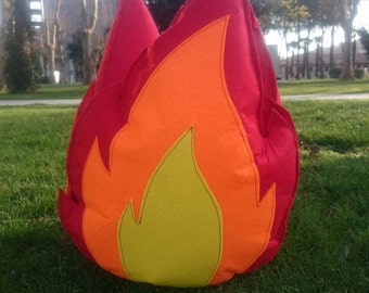 Felt Campfire Flame | Felt Toys | Toddler Pretend Play | Felt Campfire | Kids Campfire | Camping Decor | Playroom Decor | Camping Gift