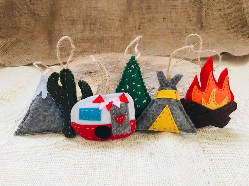 felt ornaments,felt christmas tree ornaments,kid's christmas tree,christmas decor,christmas activity,natural toys,felt tree image 6