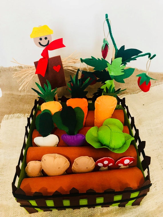 felt garden toy