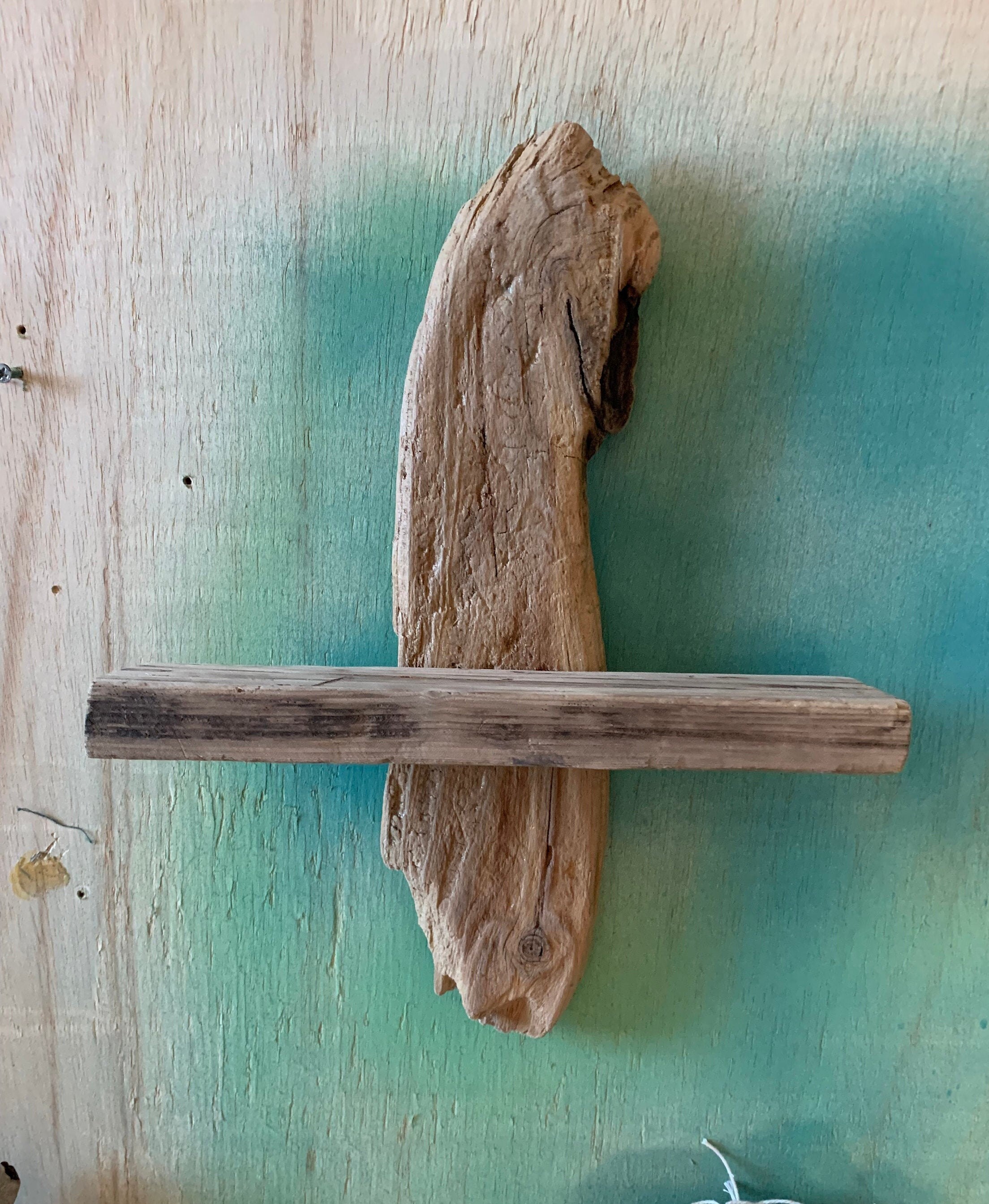 Driftwood shelf Etsy